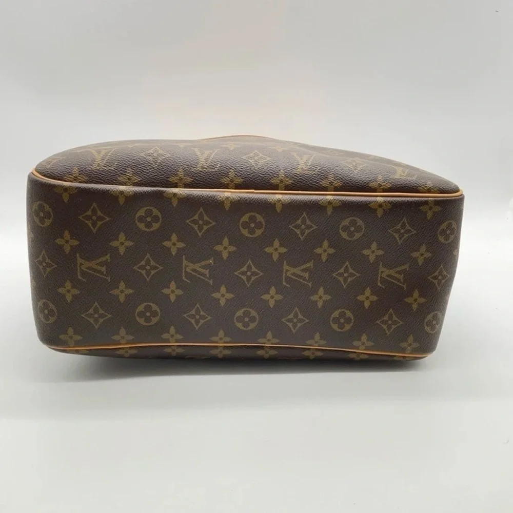 Auth Louis Vuitton Monogram Deauville Handbag W/DBag